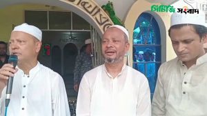 নৌ পরিবহন সচিবের মায়ের জানাজা শেষে দাপন সম্পন্ন